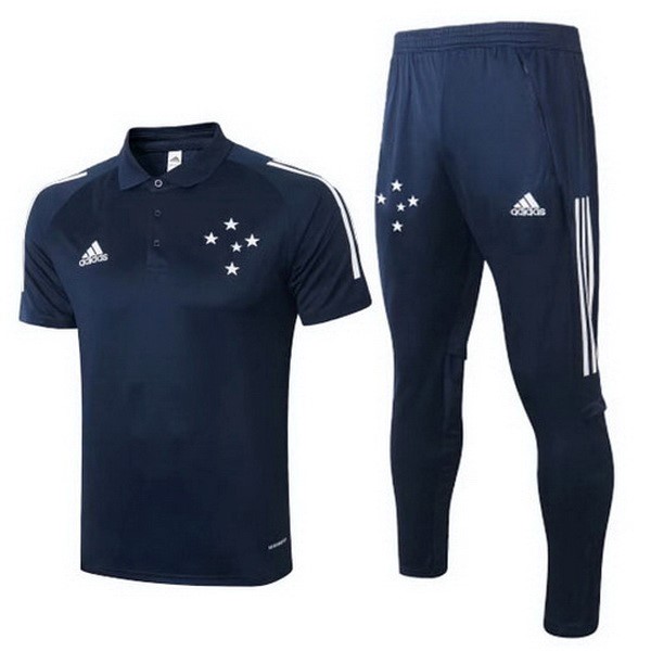 Polo Cruzeiro Conjunto Completo 2020/21 Azul Marino